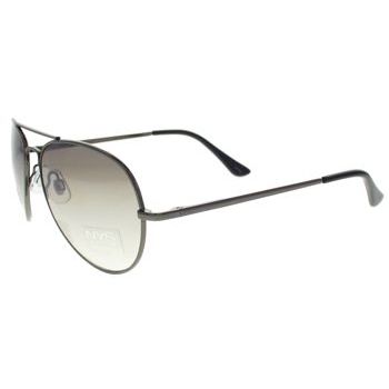 NYS Sunglasses - Elite UV Collection - Juicy Couture Inspired Aviator Sunglasses - Charcoal