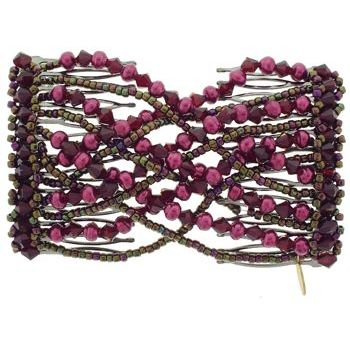 Evita Peroni - Layla Double Comb - Ruby Red (1)