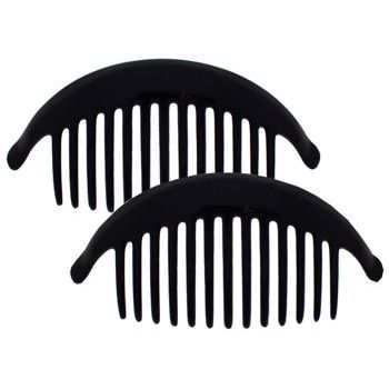 Caravan - Interlocking Combs - Black - Set of 2 *All Sales Final*