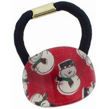 France Luxe - Oval Pony - Red snowmen
