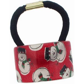 France Luxe - Rectangle Pony - Red Snowmen
