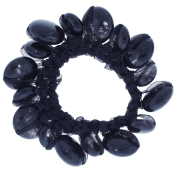 Evita Peroni - Hyacinth Pony Twist - Black (1)