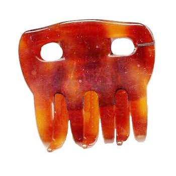 France Luxe - 4 Tooth Jaw Clip - Tort