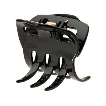 France Luxe - 4 Tooth Jaw Clip - Black