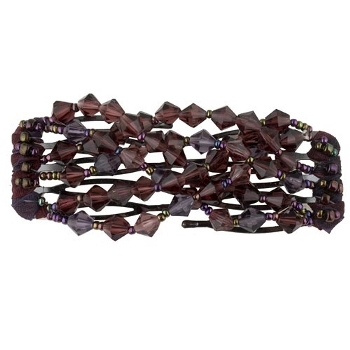 Evita Peroni - Avelina Double Comb - Amethyst