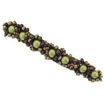 Evita Peroni - Ancia Clip - Green Damask (1)