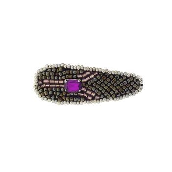 Evita Peroni - Robin Spring Clip - Amethyst (1)