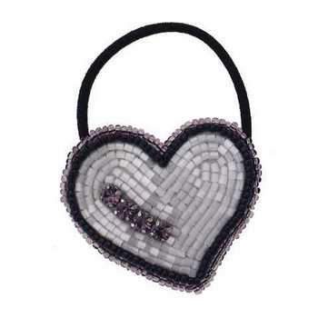 Evita Peroni - Addie Pony Elastic - Amethyst (1)