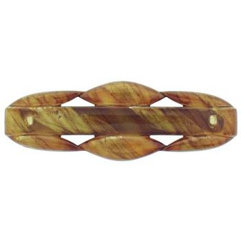 Scunci - No Slip Grip - Fine Hair - Twist Barrette - Gold Mix