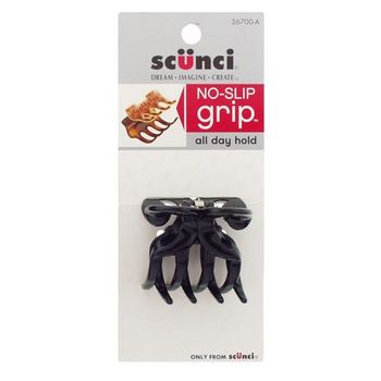 Scunci - No Slip Grip - Small Ram Claw Clip - Black (1)