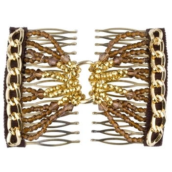 Evita Peroni - Venetia Double Comb - Topaz (1)