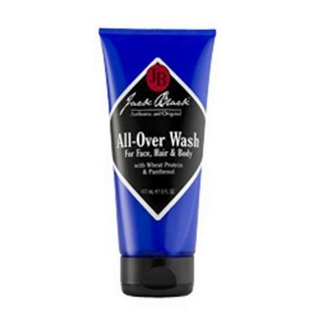 Jack Black - All Over Wash for Face, Hair, & Body w/ Wheat Protein & Panthenol  - 6 fl. oz.