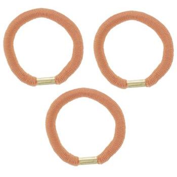Evita Peroni - Sita Pony Elastic - Mandarin Orange (Set of 3)