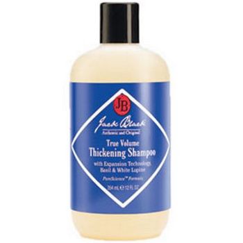 Jack Black - True Volume Thickening Shampoo w/ Expansion Technology, Basil & White Lupine - 12 fl. oz.