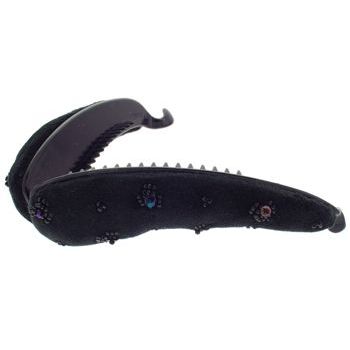 Evita Peroni - Glenda Pony Clip - Black (1)