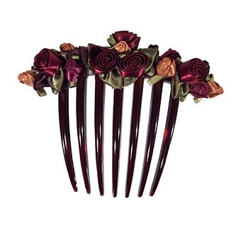 Evita Peroni - Sybilla Comb (1) Beetroot - Seduction Collection