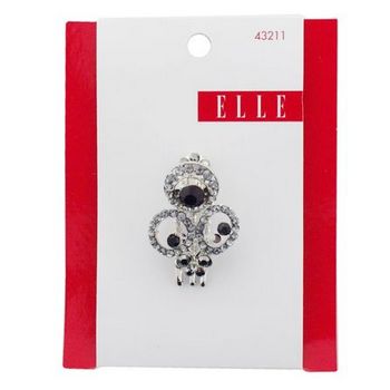 Elle & Elle Girl - Small Black Diamond Hair Clip