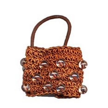 Evita Peroni - Abbie Pony Wrap - Rust (1)
