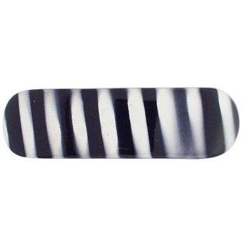 Charles Wahba - Rounded Rec Barrette - Stripes (1)