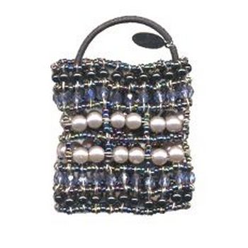 Evita Peroni - Virginia Pony Wrap - Blue Pearl