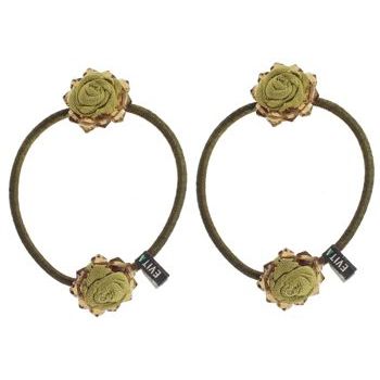 Evita Peroni - Kit Pony Elastic - Sesame (2 pieces)