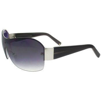 NYS Sunglasses - Elite Collection - Marc Jacobs Inspired Rimless Sunglasses - Black