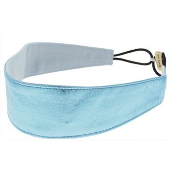 Susan Daniels - Headwrap - Metallic - Light Blue (1)