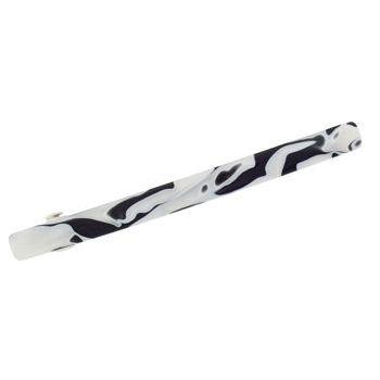 Conair Accessories - Slim Barrette - Black/White Marble
