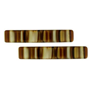 Conair Accessories - Bronze Stripped Barrettes