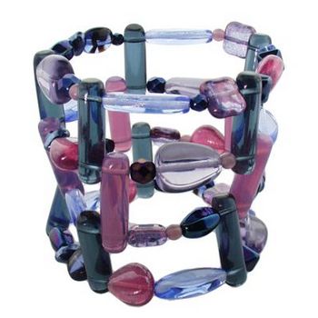 Karen Marie - Expandable Cuff - Blueberry Cherry Muffin