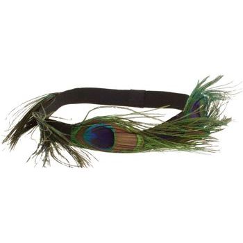 SBNY Accessories - Multi-Colored Feather Stretch Headband