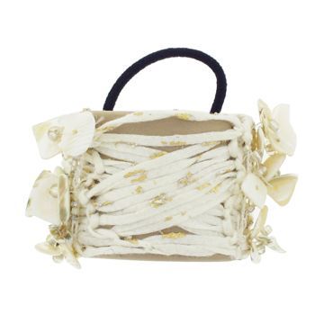 Evita Peroni - Ultikka Pony Elastic - Alabaster (1)