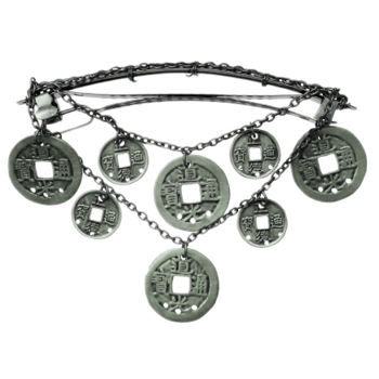 Evita Peroni - Carrie Clip - Brass (1)