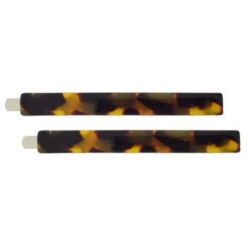 Evita Peroni - Eila Bobby Pin - Tortoise (Set of 2)