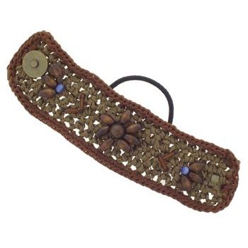 Evita Peroni - Opaue Pony Elastic - Wicker (1)