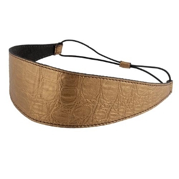 Evita Peroni - Esmaralda Soft Band - Matte Metallic Gold