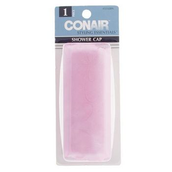 Conair - Shower Cap - Terry Lined - Pink - 1 piece