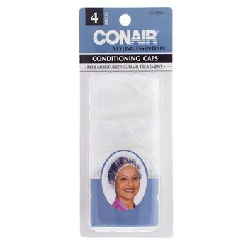 Conair - Conditioning Caps - For Moisturizing Treatments - Set of 4