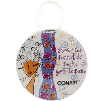 Conair - Shower Cap - Sudsy Shower Print (1)