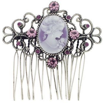 Conair Accessories - Cameo Side Comb - Lavender