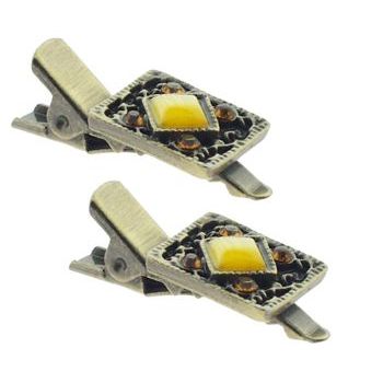 Conair Accessories - Tiger Eye Mini Salon Clip - Yellow (2)