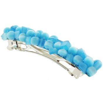 Conair Accessories - Semi Precious Cluster Barrette - Sky Blue (1)