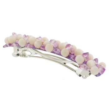 Conair Accessories - Semi Precious Cluster Barrette - Lavender (1)