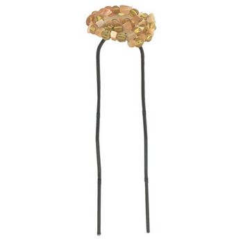 Conair Accessories - Semi Precious Cluster Hair Stick- Amber (1)