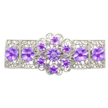 Conair Accessories - Filigree Floral Barrette - Lavender