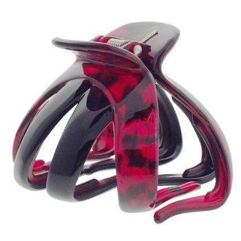 Conair Accessories - Medium Octopus Clip - Red Tokyo/Black