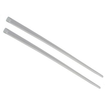 Bellissima - Metallic French Hairsticks - Silver (2) **DISCONTINUED**