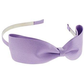 SBNY Accessories - Couture - Ginger - Formed Bow Headband - Lavender Lace