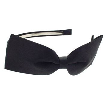 SBNY Accessories - Couture - Ginger - Formed Bow Headband - Raven Black