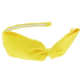 SBNY Accessories - Couture - Ginger - Formed Bow Headband - Canary